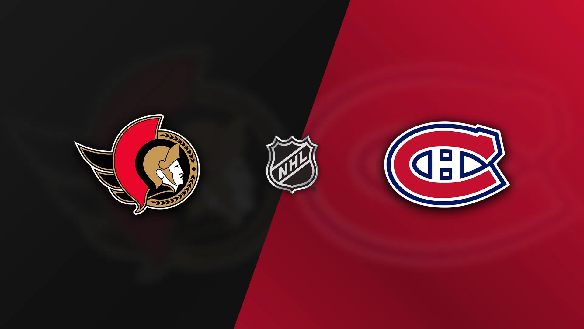Ottawa Senators vs Montreal Canadiens